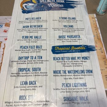 Mo's Seafood - Cocktails - Seafood Near Me - Middle River, Maryland