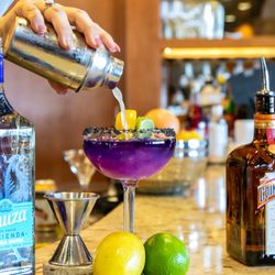 13moons Restaurant - Royal Butterfly Margarita