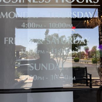 Ah-So Sushi & Steak - Business hours;bad glare - Japanese Near Me - Phoenix, Arizona