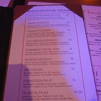 Kimoto Rooftop - Cocktail list. Different than website - Asian Fusion Near Me - Brooklyn, New York Kimoto Rooftop - Cocktail list. Different than website - Asian Fusion Near Me - Brooklyn, New York