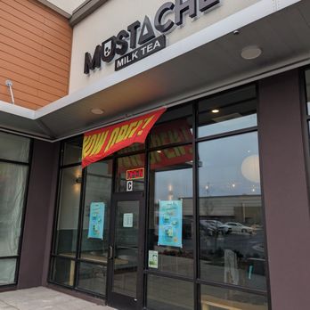 Mustache Milk Tea - Exterior - Bubble Tea Near Me - Shoreline, Washington Mustache Milk Tea - Exterior - Bubble Tea Near Me - Shoreline, Washington