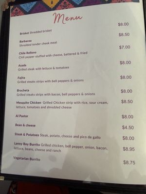 Menu photo 4 La Villita Restaurant Dumas, TX Menu photo 4 La Villita Restaurant Dumas, TX