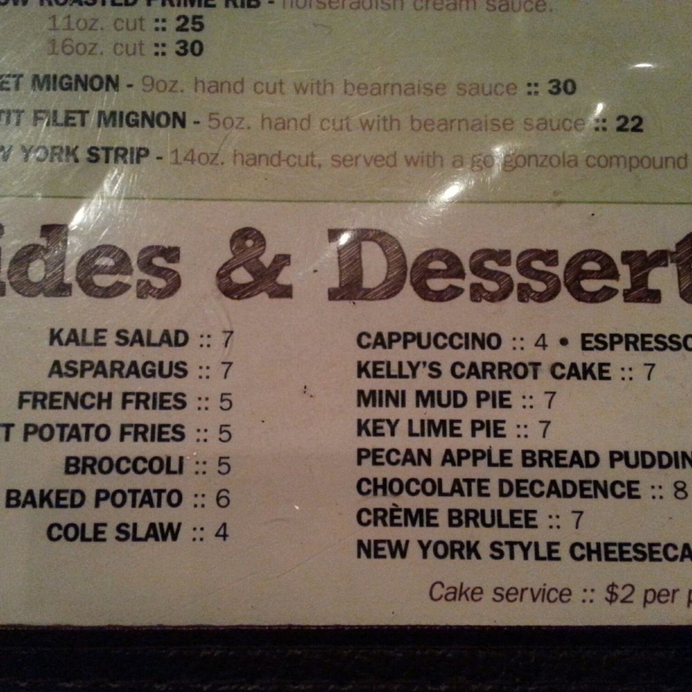 Brick Restaurant - Don't forget their desserts! - New American Near Me - Jacksonville, Florida