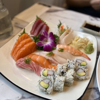 SU 20 - a plate of sushi and a glass of water - Sushi Bars Near Me - Blue Bell, Pennsylvania SU 20 - a plate of sushi and a glass of water - Sushi Bars Near Me - Blue Bell, Pennsylvania