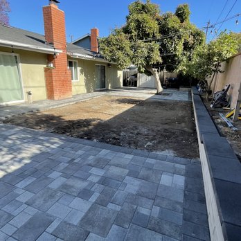 Pacific Pavers - Completion, turf to be installed later - Landscaping Near Me Pacific Pavers - Completion, turf to be installed later - Landscaping Near Me