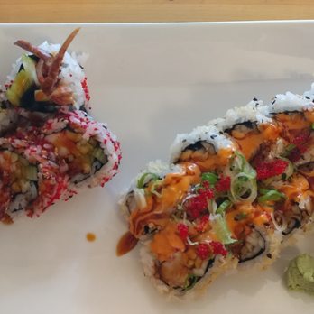 Awabi - Spider Roll and Loudon Street Roll at Awabi - Japanese Near Me - Winchester, Virginia Awabi - Spider Roll and Loudon Street Roll at Awabi - Japanese Near Me - Winchester, Virginia