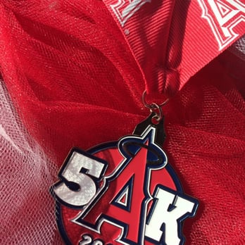 Angel Stadium 5k Fun Run/walk - Cool medal - Races & Competitions Near Me - Anaheim, California Angel Stadium 5k Fun Run/walk - Cool medal - Races & Competitions Near Me - Anaheim, California