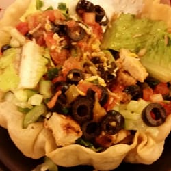 Moe's Southwest Grill - Close talker salad.