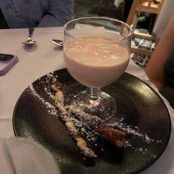 Fogo de Chão - Papaya cream - my sister loved her dessert - Brazilian Near Me - Rancho Cucamonga, California