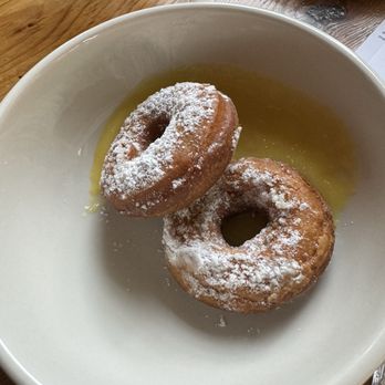 The Black Birch - Ricotta donuts and lemon curd - New American Near Me - Kittery, Maine