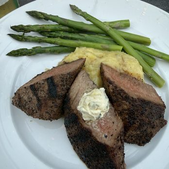 Seasons 52 - Kona crusted lamb loin, more please... - New American Near Me - Rancho Cucamonga, California Seasons 52 - Kona crusted lamb loin, more please... - New American Near Me - Rancho Cucamonga, California
