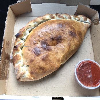 Primavera Pizza - ~3lb spinach calzone - Italian Near Me - Matthews, North Carolina