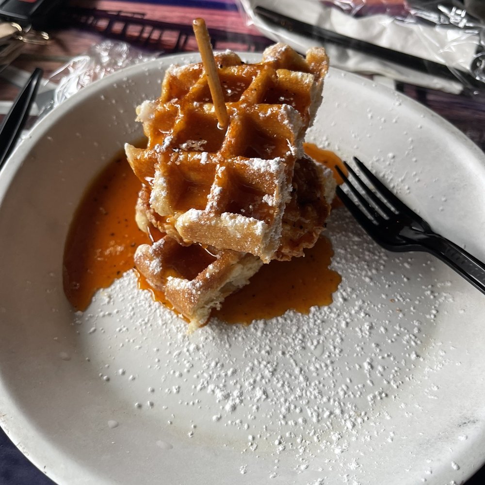 Black Sheep On Broadway - Honey hot chicken waffle slider - Bars Near Me - Ocala, Florida Black Sheep On Broadway - Honey hot chicken waffle slider - Bars Near Me - Ocala, Florida