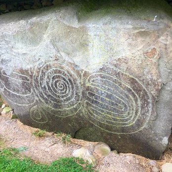 Newgrange - 60% of Western Europe's neolithic art is found in Ireland especially here in The Boyne Valley. - Local Flavor Near Me