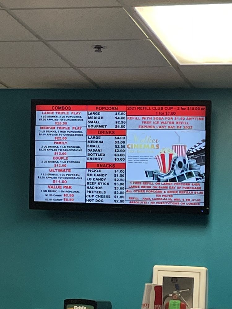 WALKER CINEMAS Updated August 2024 13 Reviews 1610 N Washington
