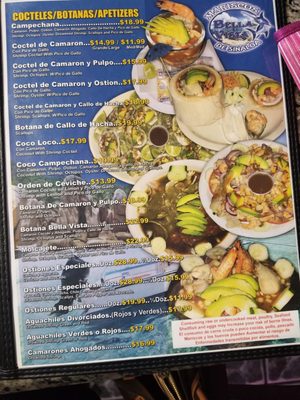 Menu photo 6 Mariscos Bella Vista de Sinaloa Phoenix, AZ Menu photo 6 Mariscos Bella Vista de Sinaloa Phoenix, AZ