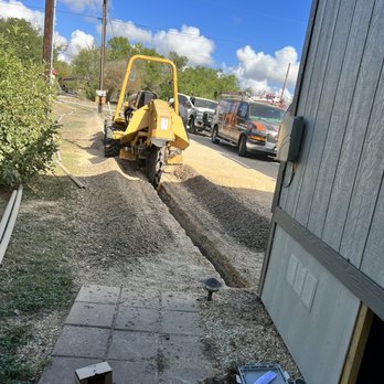 Hunter Service Group - Trench work , being doing for the burial lines . - Heating & Air Conditioning/HVAC Near Me - San Antonio, Texas Hunter Service Group - Trench work , being doing for the burial lines . - Heating & Air Conditioning/HVAC Near Me - San Antonio, Texas