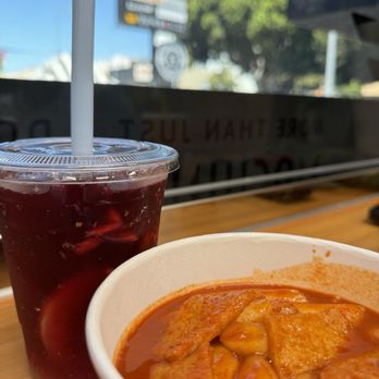 Sweet Donut Time - Hibiscus Lemonade (Jamaica) Tteok - Bokki - Donuts Near Me - Los Angeles, California Sweet Donut Time - Hibiscus Lemonade (Jamaica) Tteok - Bokki - Donuts Near Me - Los Angeles, California