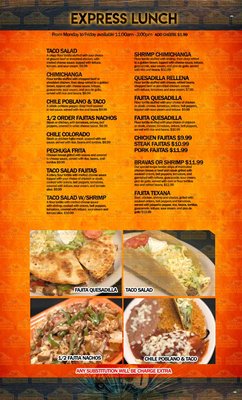 Menu photo 2 Guadalajara Mexican Grill New Iberia, LA