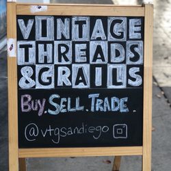 Vintage Threads & Grails - Dope vintage boutique in PB. They do buy/sell/trade