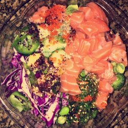 Yoki Express - Salmon bowl... delicious!