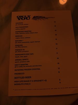 Menu photo 3 Only You Lounge Norfolk, VA
