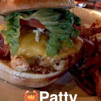 RockSalt Grille - 8oz Crab Sand w/ cheddar & bacon added. This makes the cake even better. Try it once. - Seafood Near Me - Westminster, Maryland