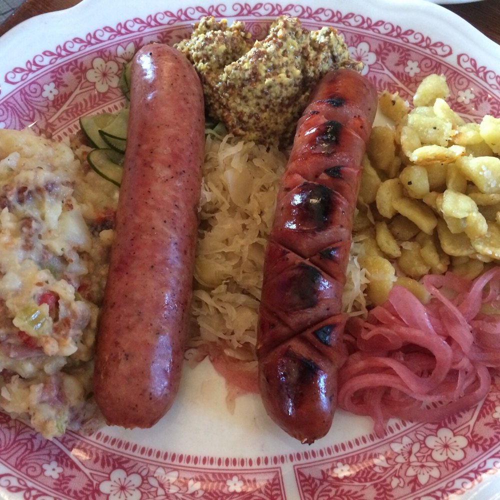 Vintage Restaurant - Wurst plate - New American Near Me - Hermann, Missouri Vintage Restaurant - Wurst plate - New American Near Me - Hermann, Missouri