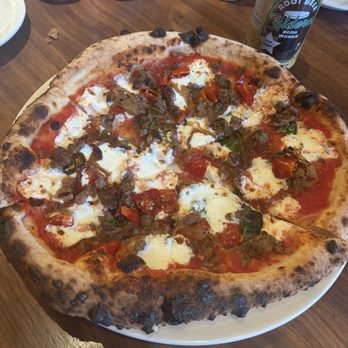 Ken's Artisan Pizza - Fennel Sausage and onion pizza - Salad Near Me - Bend, Oregon