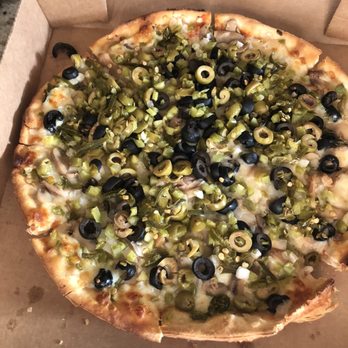 Jj's Pizza - Garden delight pizza - Italian Near Me - Broussard, Louisiana
