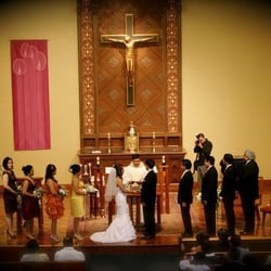 St Jerome Church - Alejandro & JoceL's December wedding at St Jerome Chuch