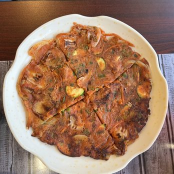 Suzy's Kitchen - Yachay Pajun/Vegetable Pancake - Korean Near Me - Bremerton, Washington