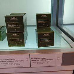 Aveda Institute Portland - Products the student used on my facial