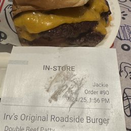Original roadside burger Original roadside burger