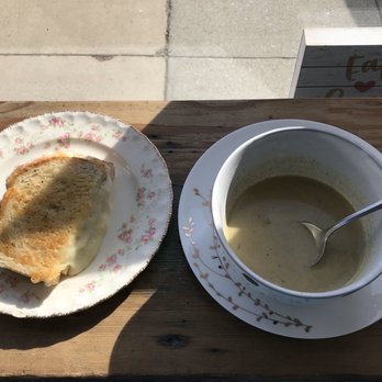 Lolla - Mushroom soup and mission melt sandwich. - Sandwiches Near Me - San Juan Bautista, California Lolla - Mushroom soup and mission melt sandwich. - Sandwiches Near Me - San Juan Bautista, California