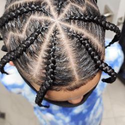 Lavish Touches Hair and Spa - Pop Smoke inspired braids