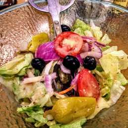 Salad with Low Fat dressing & No Croutons Salad with Low Fat dressing & No Croutons