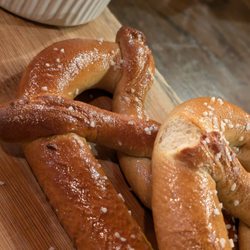 Levitate Gastropub - Pretzel loaf - this was great. It comes with both cheese sauce and mustard.