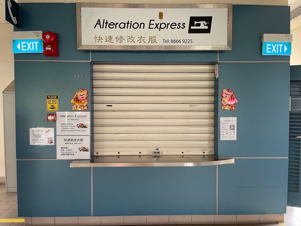 ALTERATION EXPRESS 67 Tras St, Singapore, Singapore Sewing