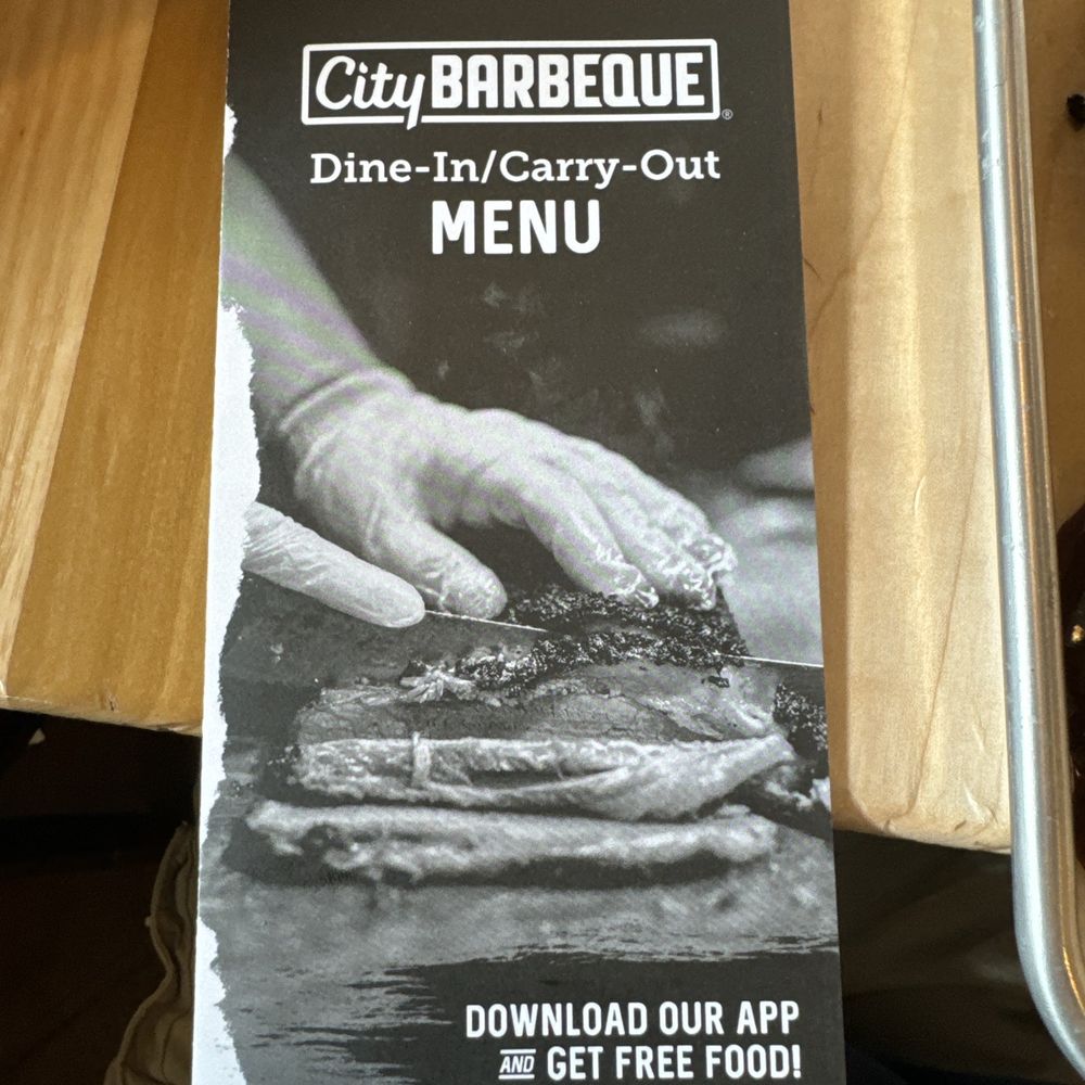 City Barbeque - Menu front - Barbeque Near Me - High Point, North Carolina City Barbeque - Menu front - Barbeque Near Me - High Point, North Carolina