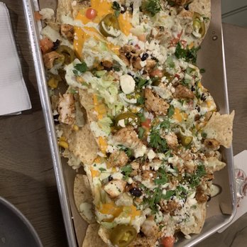 North High Brewing - Nachos with "unremovable" cilantro - Brewpubs Near Me - Dublin, Ohio