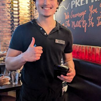 Sicilian Oven - Our amazing waiter Logan! - Italian Near Me - Delray Beach, Florida Sicilian Oven - Our amazing waiter Logan! - Italian Near Me - Delray Beach, Florida
