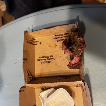 McDonald's - Don't they teach the employees how long to cook the meat? Gross. - Fast Food Near Me - Bay City, Texas McDonald's - Don't they teach the employees how long to cook the meat? Gross. - Fast Food Near Me - Bay City, Texas