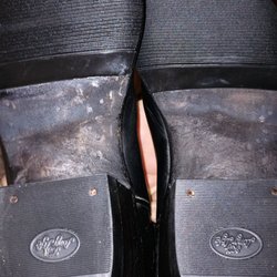 Renew Shoe Services - Replaced bottoms on cowboy boots