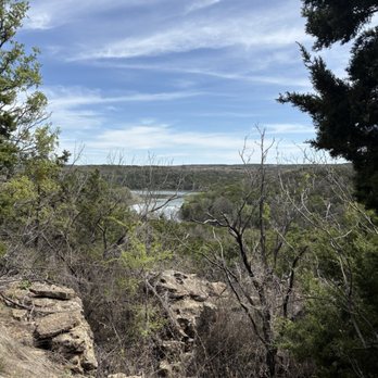 Palo Pinto Mountain State Park - Overlooking the lake - Fishing Near Me - Strawn, Texas