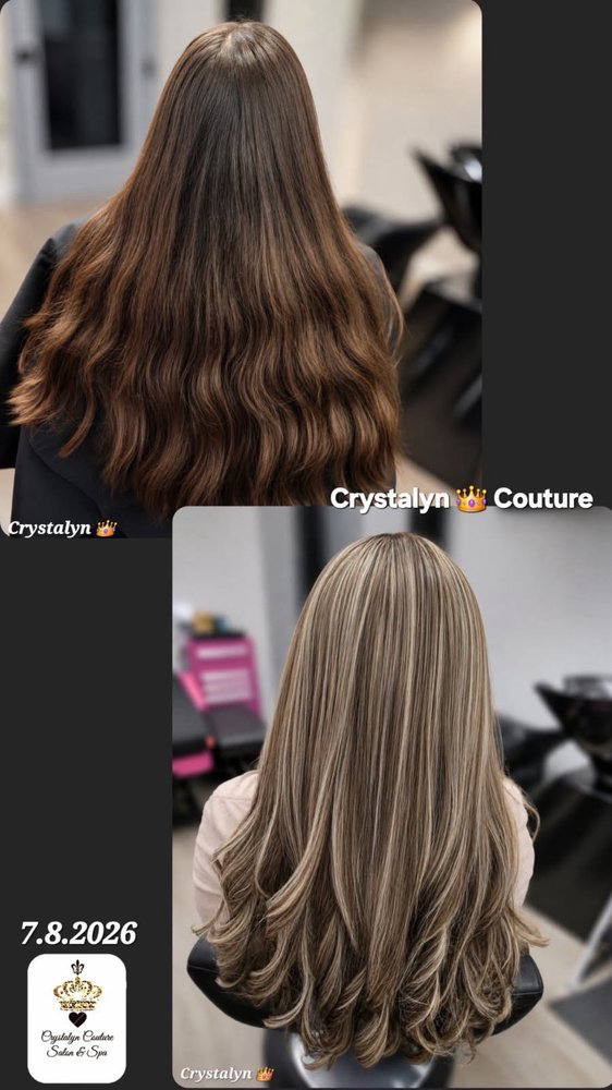 Crystalyn Couture Salon & Spa Logo