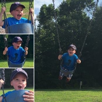 Pierson Park - Jacob's many swinging faces! - Parks Near Me - Cromwell, Connecticut