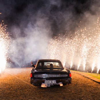 Cory Ryan Photography - Wedding pyro exit sparklers - Photographers Near Me - Austin, Texas