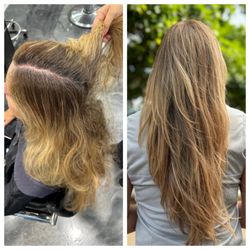 WaxMee Salon & Spa - Highlights, toner, conditioning treatment & blowout