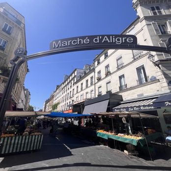 Marche d'Aligre - 5/26/26 FYI. Entrance. - Farmers Market Near Me - Paris, 75